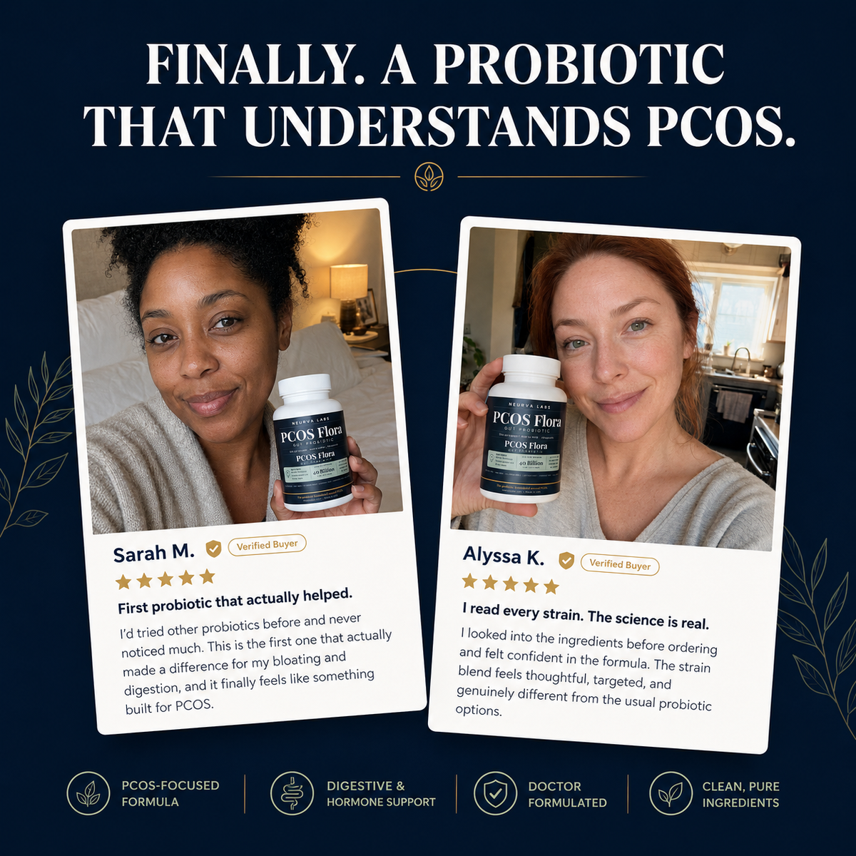 Neurva Labs® PCOS Flora